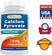 Best Naturals - Calcium Pyruvate 750 Mg 120 Capsules