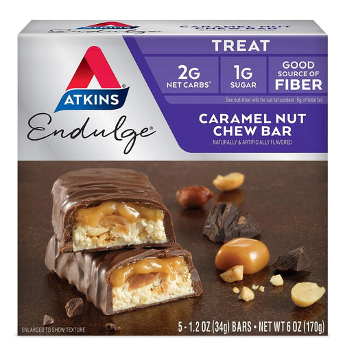 Endulge Treat - Caramel Nut Chew Bar