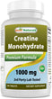 Best Naturals - Creatine Monohydrate 1000Mg, 240 Ct