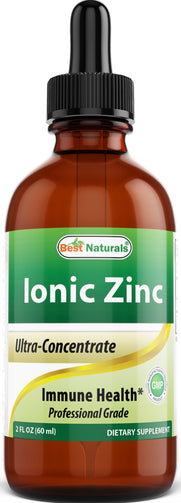 Best Naturals - Ionic Liquid Zinc 2 OZ (60Ml)