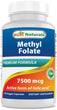 Best Naturals - Methyl Folate 7500 Mcg  60 Capsules