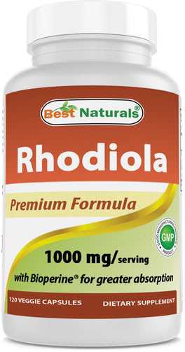 Rhodiola with Bioperine 1000Mg Serving