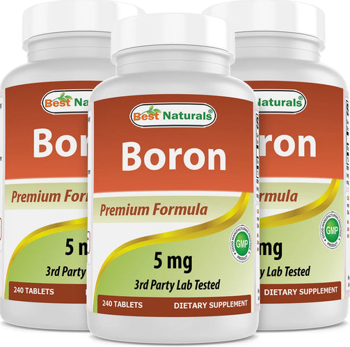 Best Naturals - Boron 5 Mg 240 Tablets